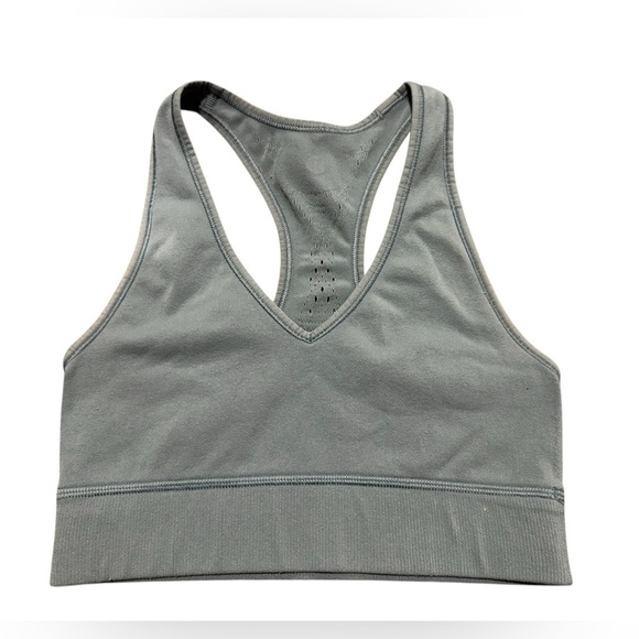 Lululemon Reveal Bra Digital Rain Light Support Bra Light Green Size 4 - Picture 1 of 7